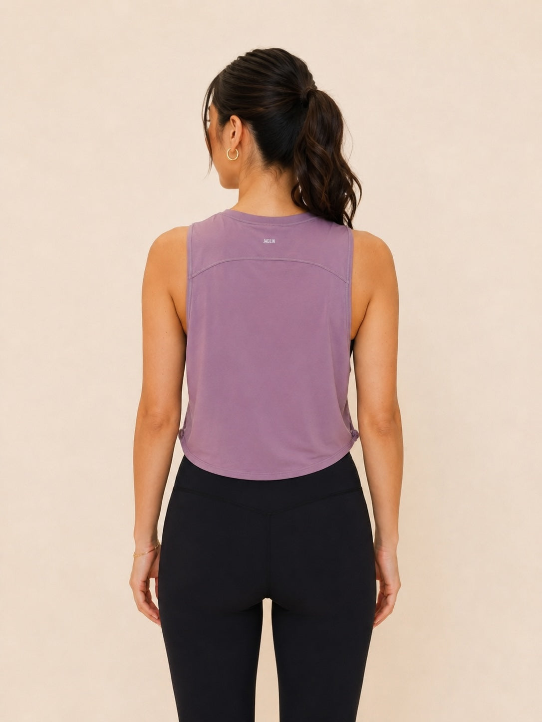 SoftForm™ Cropped Cotton Blend Training Tank Top For Women - Jaglondon