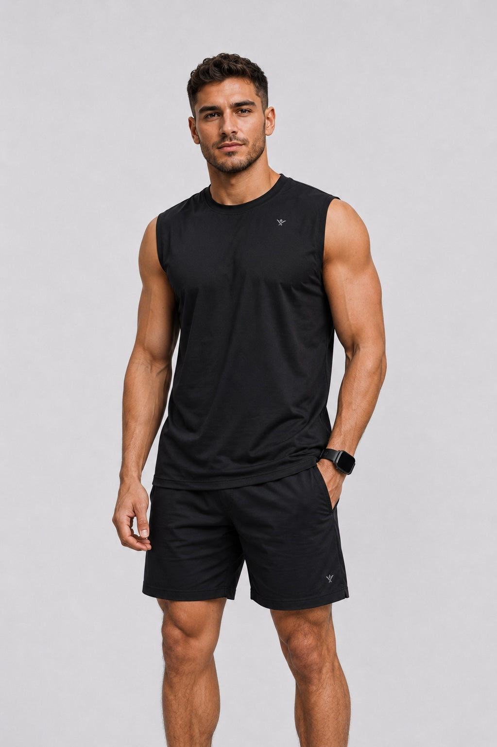 FlexLite™ Mens Sleeveless Training T-Shirt - Front