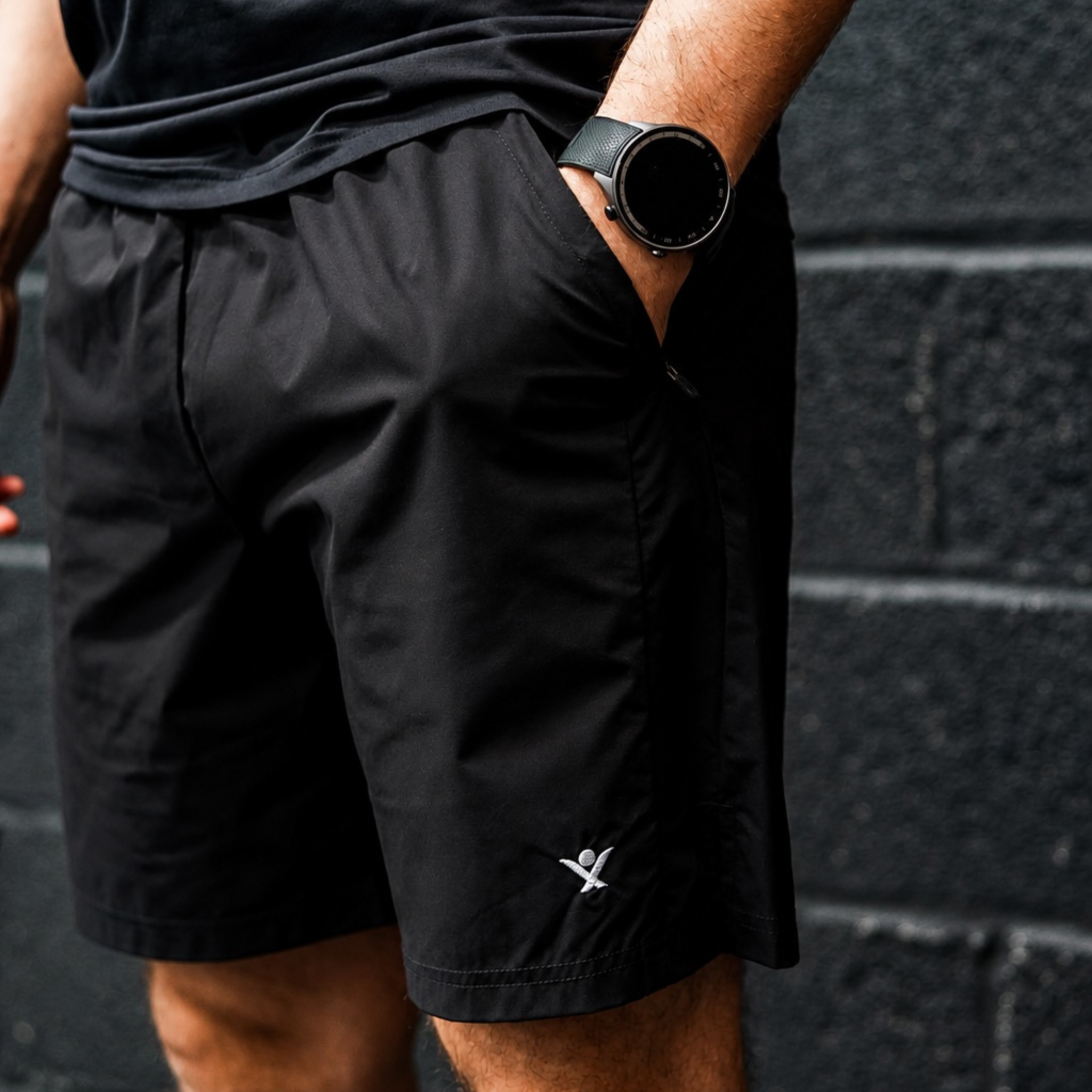 FlexLite™ FlexLite™ Mens zip pocket training shorts - Jaglondon