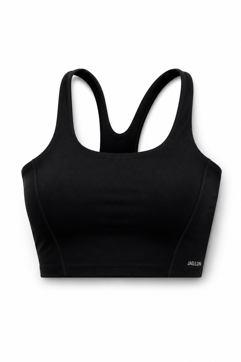 SculptForm™ Womens Racer back Crop Top with Built-In Bra - Jaglondon