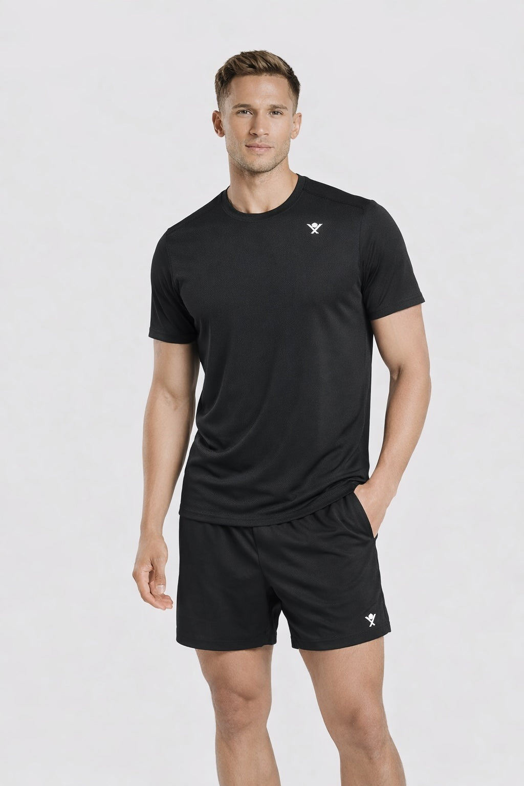 Men’s Black Performance Training T-Shirt - Jaglondon